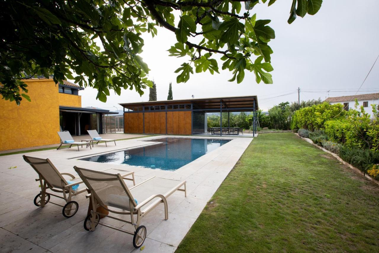Masia Cal Sisplau, Con Piscina Y Rodeada De Vinedos A 10 Minutos De Vilafranca Del Penedes, Barcelona ,Cataluna San Martín Sarroca エクステリア 写真