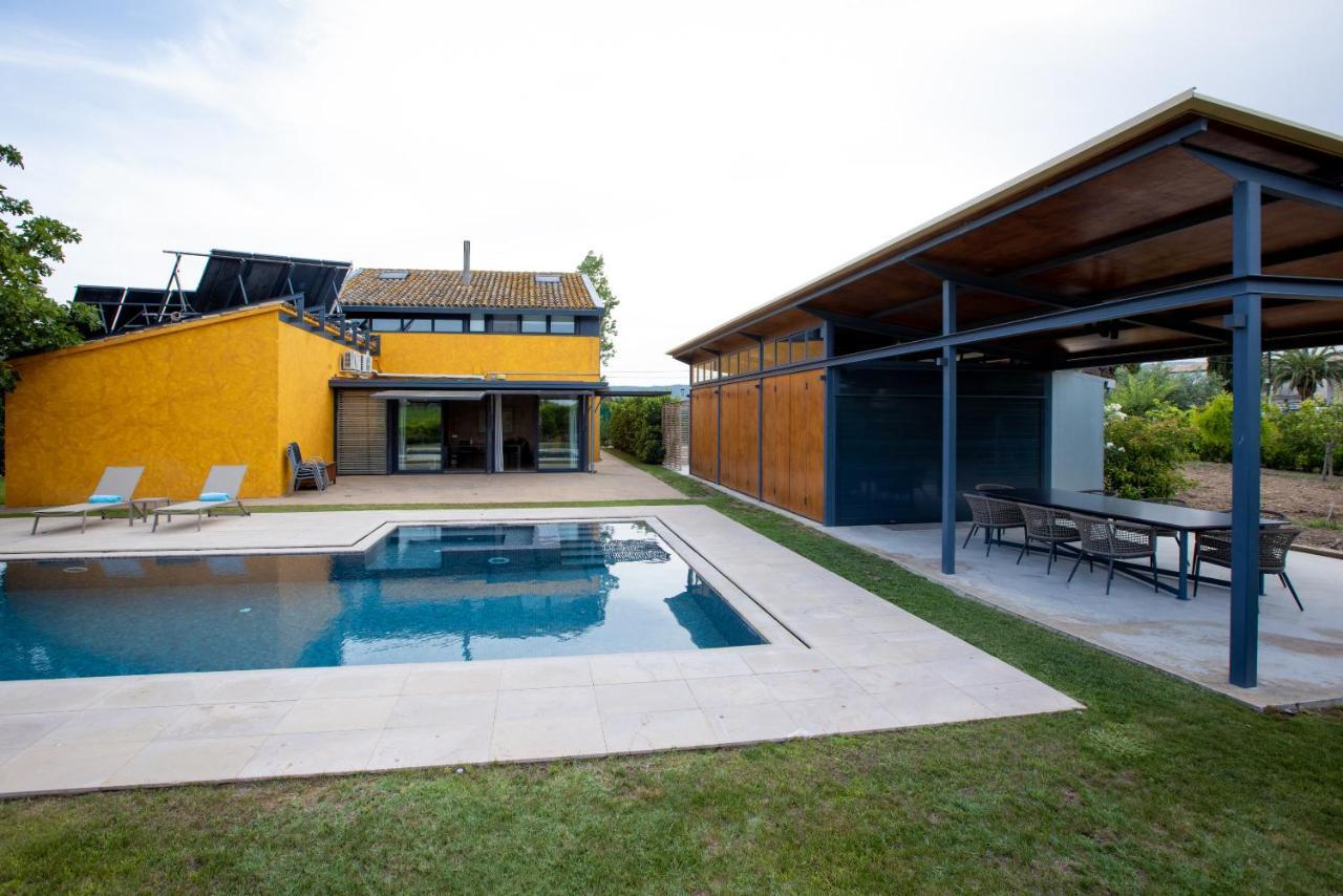 Masia Cal Sisplau, Con Piscina Y Rodeada De Vinedos A 10 Minutos De Vilafranca Del Penedes, Barcelona ,Cataluna San Martín Sarroca エクステリア 写真