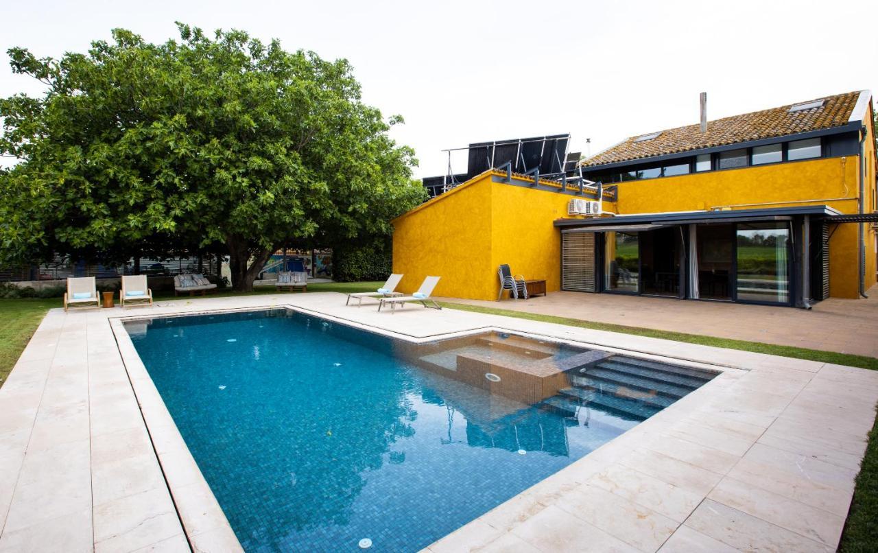 Masia Cal Sisplau, Con Piscina Y Rodeada De Vinedos A 10 Minutos De Vilafranca Del Penedes, Barcelona ,Cataluna San Martín Sarroca エクステリア 写真